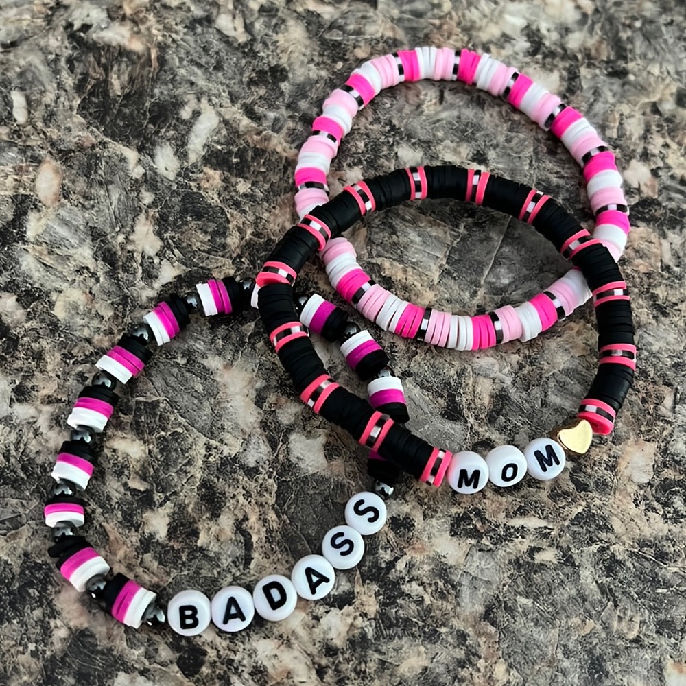 Bada$$ Mom Bracelet Set